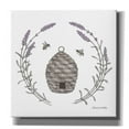 thumbnail image 1 of Epic Graffiti 'Happy to Bee Home II' by Sara Zieve Miller, Canvas Wall Art, 18"x18", 1 of 3
