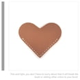 thumbnail image 4 of Portable Leather Heart-Shaped Bookmarks for Home Assorted Color 6 Pieces, 4 of 9
