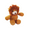 Lion, variant on Leisure Arts Little Crochet Friend Animals Crochet Kit, Elephant, 8", Complete Kit, Learn To Animal Starter Kit For All Ages, Includes Instructions, Diy Amigurumi Kits