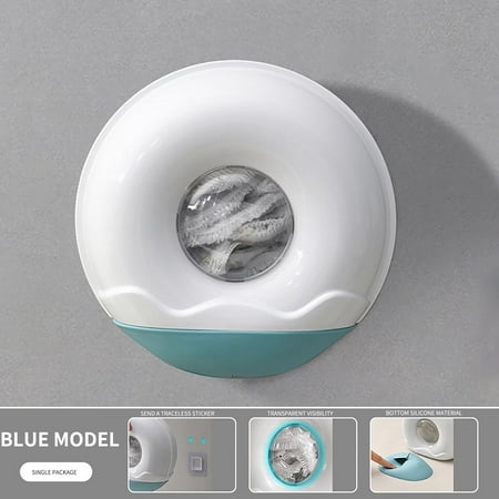 

EJWQWQE Wall-mounted Plastic Wrap Cover Storage Box Kitchen Fresh-keeping Bag Finishing Box Bathroom Shower Cap Storage Box Living Room Shoe Cover Box
