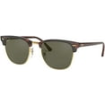 thumbnail image 5 of Ray-Ban Rb3016f Clubmaster Asian Fit Square Sunglasses, 5 of 5