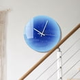 thumbnail image 3 of Reloj de Pared Ganfancp Moderno Minimalista a Pilas Silencioso, 3 of 7