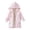 Pink, variant on Hpgjzj Girls Fuzzy Sherpa Coat Button Down Hoodie Fleece Jacket with Pockets Fall Winter Outwear