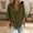 Army Green, variant on Button Down Shirts for Women Roll Sleeve V Neck Tunic Tops Casual Loose Beach Work Business Blouses with Pocket Yellow
