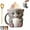 Gray-Cat, variant on Highland Cow Ice Pint Holder, 2025 New Ice Cream Pint Sleeves Cover with Handle, Cute Animal Ices Creams Cooler Container Leak Proof Popsicle Cozy Beer Can Cup ,Black