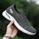 thumbnail image 4 of Zapatillas de vestir a la moda para hombre zapatillas de deporte de malla antideslizantes cómodas para el trabajo y negocios, 4 of 9