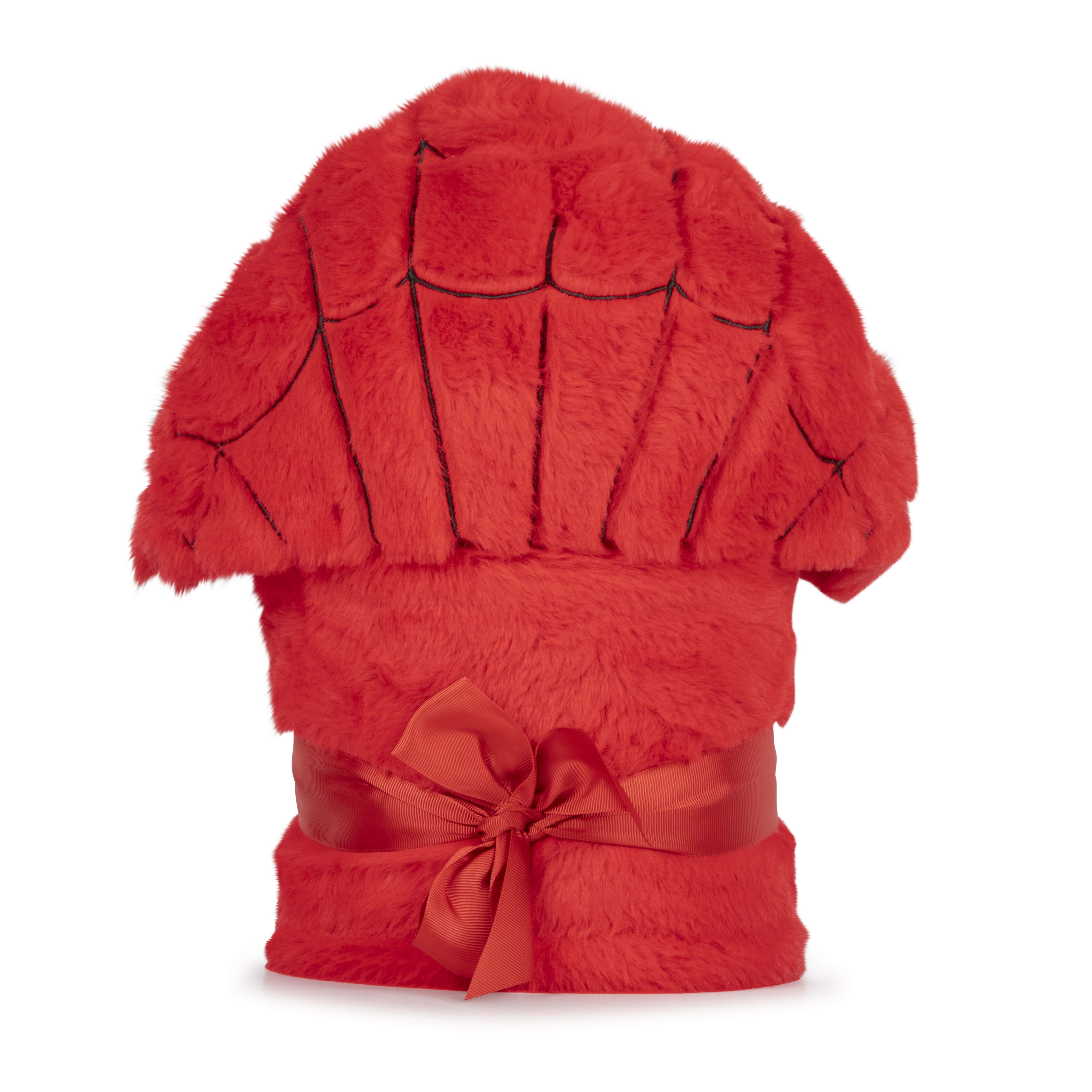 Spiderman Kids Hooded Silk Touch Throw Blanket, Polyester Faux Fur, Red, Marvel, 54" x 40"