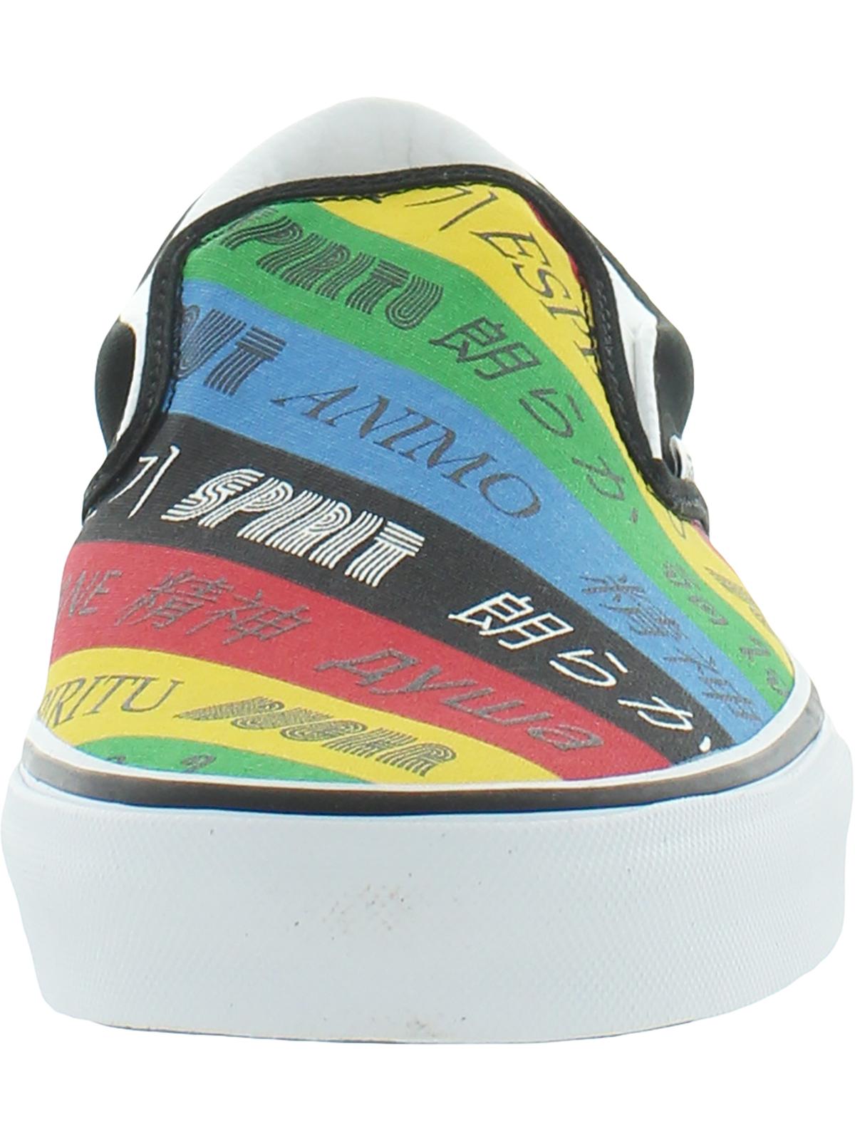 Vans Mens Classic Slip-On Lifestyle Fashion Sneakers Multi 7 Medium (D) - image 3 of 3