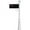 White, variant on Lewiston post system with E1 Economy mailbox, mounting plate, fluted base and ball finial , Bronze
