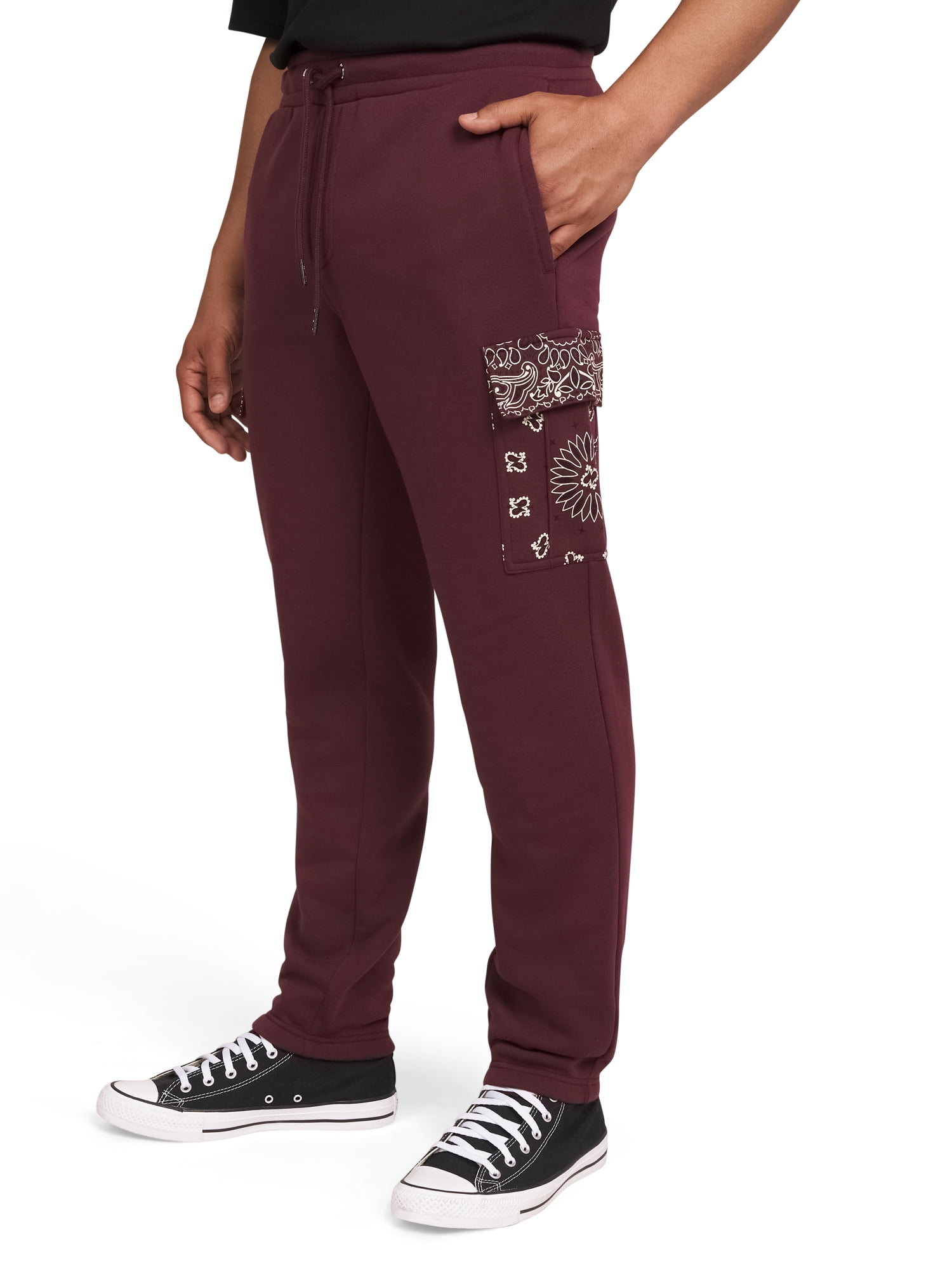 Dogg Supply by Snoop Dogg Men's and Women's Pull-on Fleece Joggers with Pockets