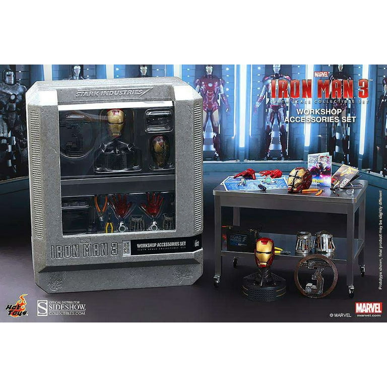 大幅値下げ中！HOT TOYS WORKSHOP ACCESSORIES SET Marvel Iron Man Workshop Accessories Collectible Set by Hot