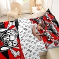 thumbnail image 4 of Erosebridal Boys Gamer Bedding Comforter Set, Video Game Controller King Bedding Sets, Red, Gamepad Reversible, 7pcs, 4 of 6