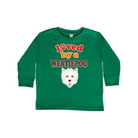 

Inktastic Westiepoo Dog Lover Gift Toddler Boy or Toddler Girl Long Sleeve T-Shirt