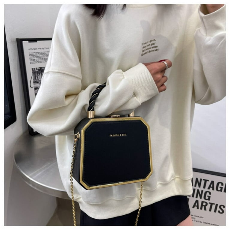 Designers Leather Women Shoulder Bags Classic Crossbody Luxury Handbags  Clutch Purses Ladies Brand Tote Flap Wallet Gold Silver Black Chain Bag -  China Bag and Handbag price