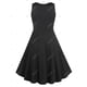 thumbnail image 2 of Vestido Línea Vertical a Cuadros Anillo Tamaño Plus Rosegal Vestidos casuales de talla grande, 2 of 5