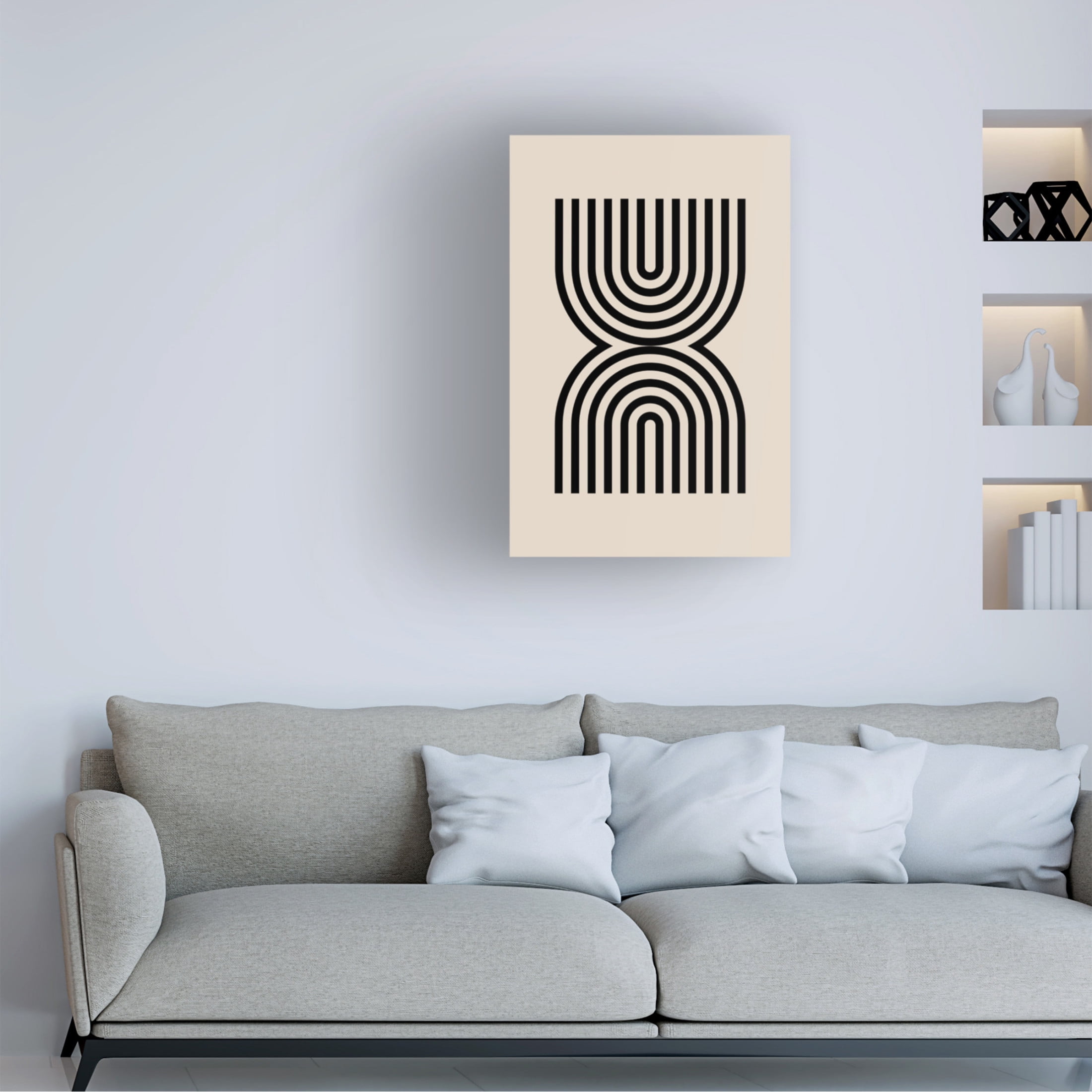 Trademark Fine Art Melloi Art Prints 845 2x3ratio Canvas Wall Art