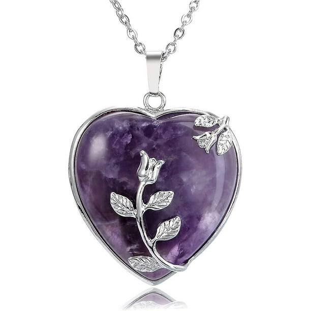 Natural crystal shop necklace