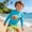 Blue, variant on Gzbliryd Swim Trunks Swimwear Set Upf 50 Swim Shirt and Bathing Suit Two-Piece Rashguard Swim Set for Boys Girls Beach Shorts Swim Shirts (Blue,11-12 Years)