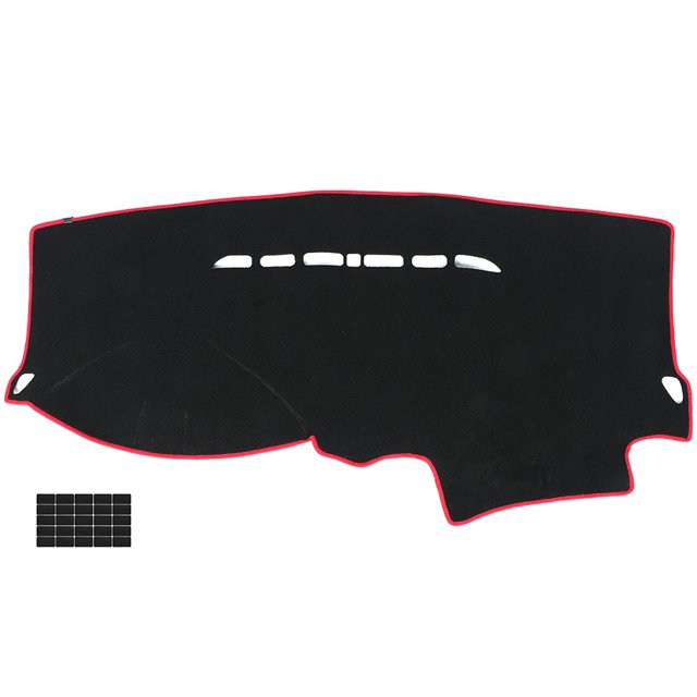 Tablero de instrumentos de coche, cubierta de almohadilla de luz, alfombrilla de plataforma de instrumentos apta para Ford focus 2005- 2011