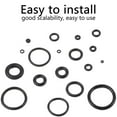 thumbnail image 4 of 960pcs Rubber O Ring Assortment Kits with Different Sizes Seals O-shape Rings Easy to Install for Faucet Professional Plumbing Automotive Mechanic, 4 of 9