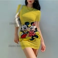 thumbnail image 5 of Nuevo vestido ajustado de manga corta, conjunto bonito y Sexy, trajes a la moda para mujer, sukienki damskie, vestido femenino, 5 of 5