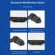 thumbnail image 3 of Candado de bicicleta Candados de cable de seguridad MTB Antirrobo Contraseña de 4 dígitos Negro JShteea Accesorios para bicicletas, 3 of 9
