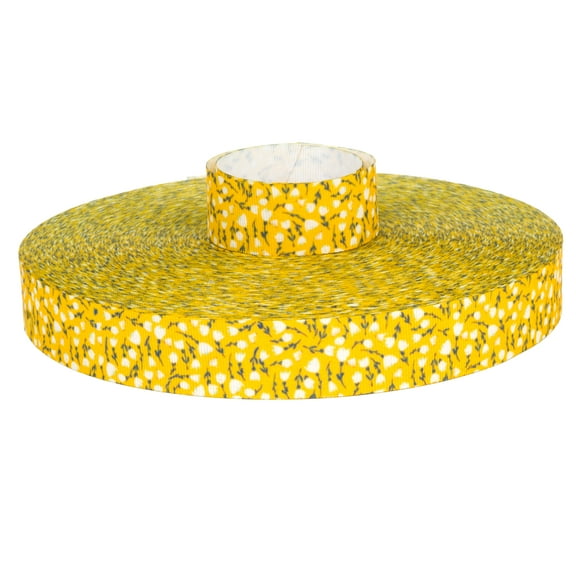 Country Brook Design® 7/8 Inch Spring Cottagecore Grosgrain Ribbon, 10 Yards