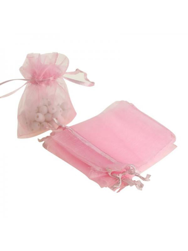100pcs Organza Gift Bags Jewelry Pouches Wedding Party Favor 7x9cm 34 
