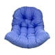 thumbnail image 3 of Cojín colgante para silla tipo huevo, cojín para asiento de silla, tapete para silla de jardín, mecedora para césped Azul brillante, 3 of 9