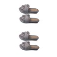thumbnail image 3 of Minnieouse Zapatos de plataforma de cuña, zapatos planos de verano, sandalias de playa, sandalias informales de ocio, toboganes, calzado para Type9 NO9, 3 of 6