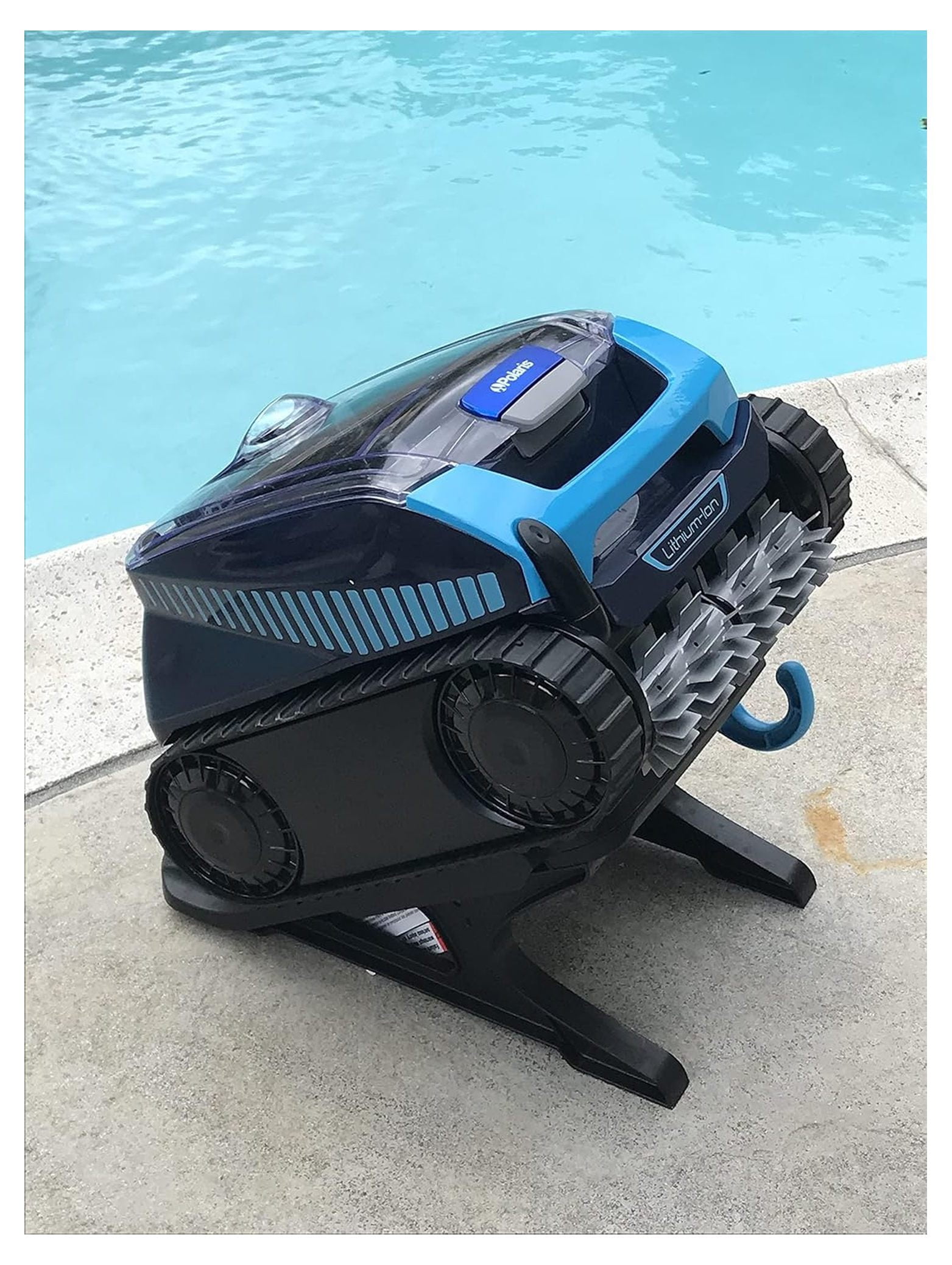 Pool Robot Cover - Freedom Version, Weatherproof Pool Cleaner Cover, Short Cover with Handle, Fits Freedom Robotic Pool Vacuum 18 inches x 18 inches x 20 inches Blue