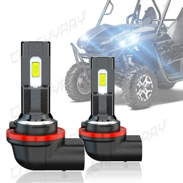 Pour Honda Rancher 420 2007 2014-17 Kit de Phare LED 6000K Blanc Lumineux 3 Broches