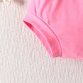 thumbnail image 3 of Vedolay Shorts Sets Girl 2 Piece Outfits Little Girl Summer Clothes Striped Top Sleeveless Shirt Botton Elastic Shorts Set,Red 3-6 Months, 3 of 5