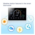 thumbnail image 3 of Wireless Weekly Programming Digital Room Touch Screen Smart Water Heater Heat Pump Thermostat Temperature Controller ,Easily DIY, 3 of 7