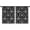 Black White Gothic-1, variant on Blackout Kids Curtains,Black White Gothic Skull Butterfly Moon Pattern Childrens Insulated Curtains Set Of 2,Bedroom Essentials,Toddler Room Decor 42x54in(106x137cm)