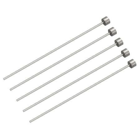 

Straight Ejector Pins 1mm Dia 65Mn Steel Round Tip Punch 100 Length for Mechanical 5Pack