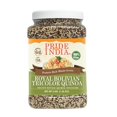 thumbnail image 3 of Pride of India Three Color Bolivian Royal Quinoa, 3 lbs Jar, Pack of 6, 3 of 9