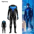 thumbnail image 3 of DC Titans 2 Nightwing Cosplay Disfraz De Halloween Body Set Adultos Y Niños, 3 of 4