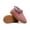 pink, variant on Anti-Slip Winter Lined Warm Home Slippers Slip-On Comfort, Solid Color, PVC Sole, Suitable for Dry Clean - Multiple Colors Available