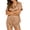 AL16-Camel, variant on Silk Pajamas For Women Short Sleeve Sleepwear Soft Button Down Lightweight Loungewear 2 Piece Satin Pjs Shorts Set Mint Green L