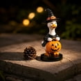 thumbnail image 2 of XGFHYJEH Porch Goose Outfits Halloween 23 inch, Porch Goose Clothes Clearance, Porch Goose Accessories Costume Clothing for Outdoor Outside Front Proch Lawn Yard Garden Decor, 2 of 6