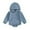 czb# Blue465, variant on Baby Boys Spring Romper Long Sleeve Solid Color Hooded Front Pocket Bodysuit Jumpsuit Outfit For Toddler One Piece Comfortable Fashionable Soft Clothes,Blue,6-12 Months