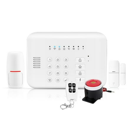 Tuya APP Remote Control WIFI GSM Alarm System for Home Security Burglar Alarm Sensor PIR Motion Detection Door Contact