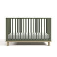 thumbnail image 6 of Art of Nursery by Storkcraft Sicily Deluxe 3-in-1 Convertible Crib with Bonus Toddler Guardrail, Olive with Driftwood, 6 of 15