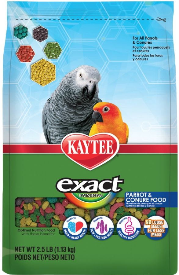 kaytee exact rainbow parakeet food