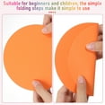 thumbnail image 3 of HAMPPLIES Colored Folding Paper Circles for Origami Craft Making and Decorative Handwork Uses, 3 of 7