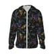 thumbnail image 1 of Fotbe Lavender Flowers Chaqueta con Protección Solar UPF 50+ para Hombre y Mujer, Camisa con Capucha y Bolsillos-Small, 1 of 7