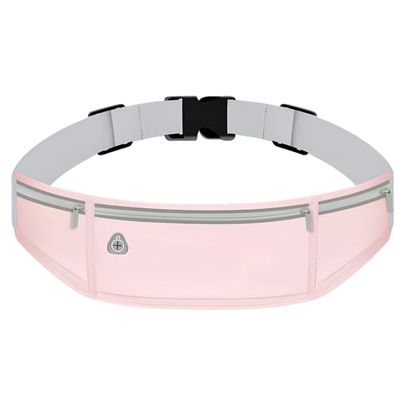 GASTROPOD Slim Running Belt, Workout Fanny Pack for Men Women, Exercise Waist Pack for Phone Holder, Runner Belt for Running Walking Cycling Camping Gym Black