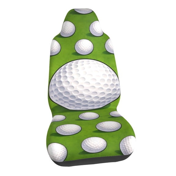Golf Ball Pattern Car Seat Covers Stretch Car Seat Protectors Universal Fit