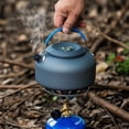 thumbnail image 2 of Hervidor de agua para exteriores Tetera de aluminio ligero al aire libre 0.8L / 1.4L tetera cafetera Tomshoo Hervidor de agua para exteriores, 2 of 7